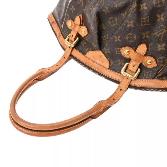 LOUIS VUITTON Monogram Brown M40144 hand bag - Picture 2 of 12